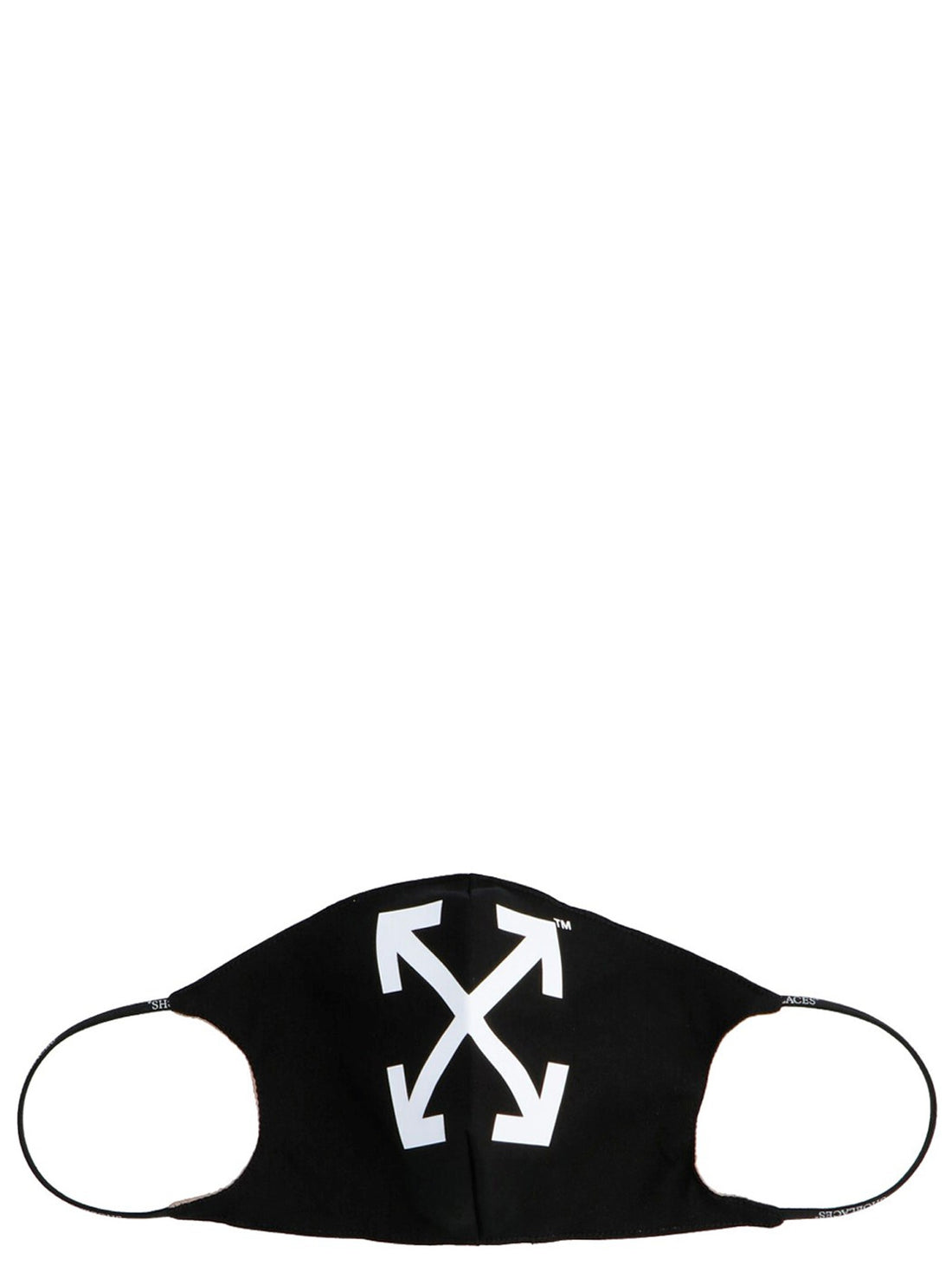 Off-white - 'Arrow simple’ mask White Black S-M