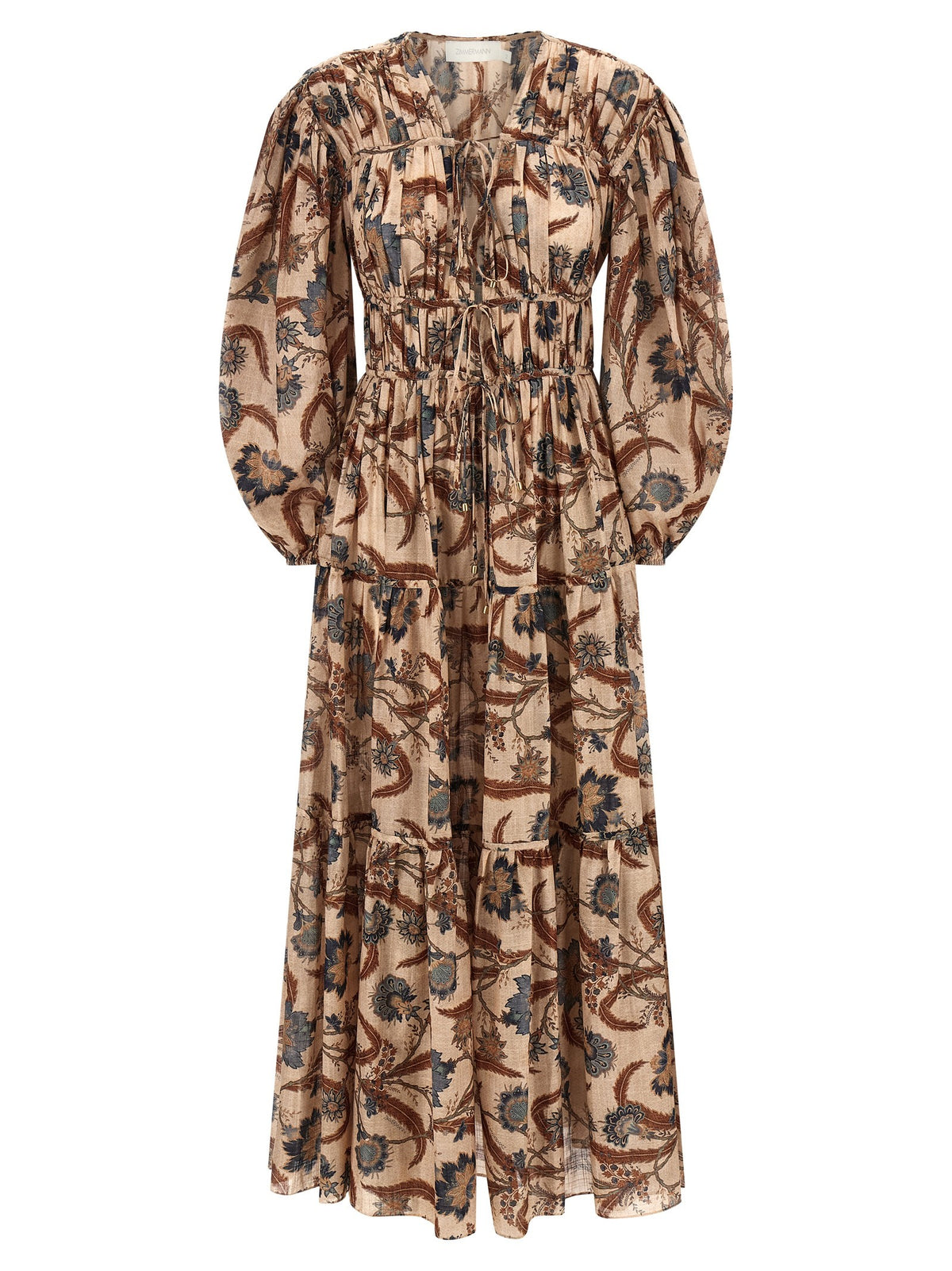 ZIMMERMANN - 'Ascension Tie Billow Maxi' dress