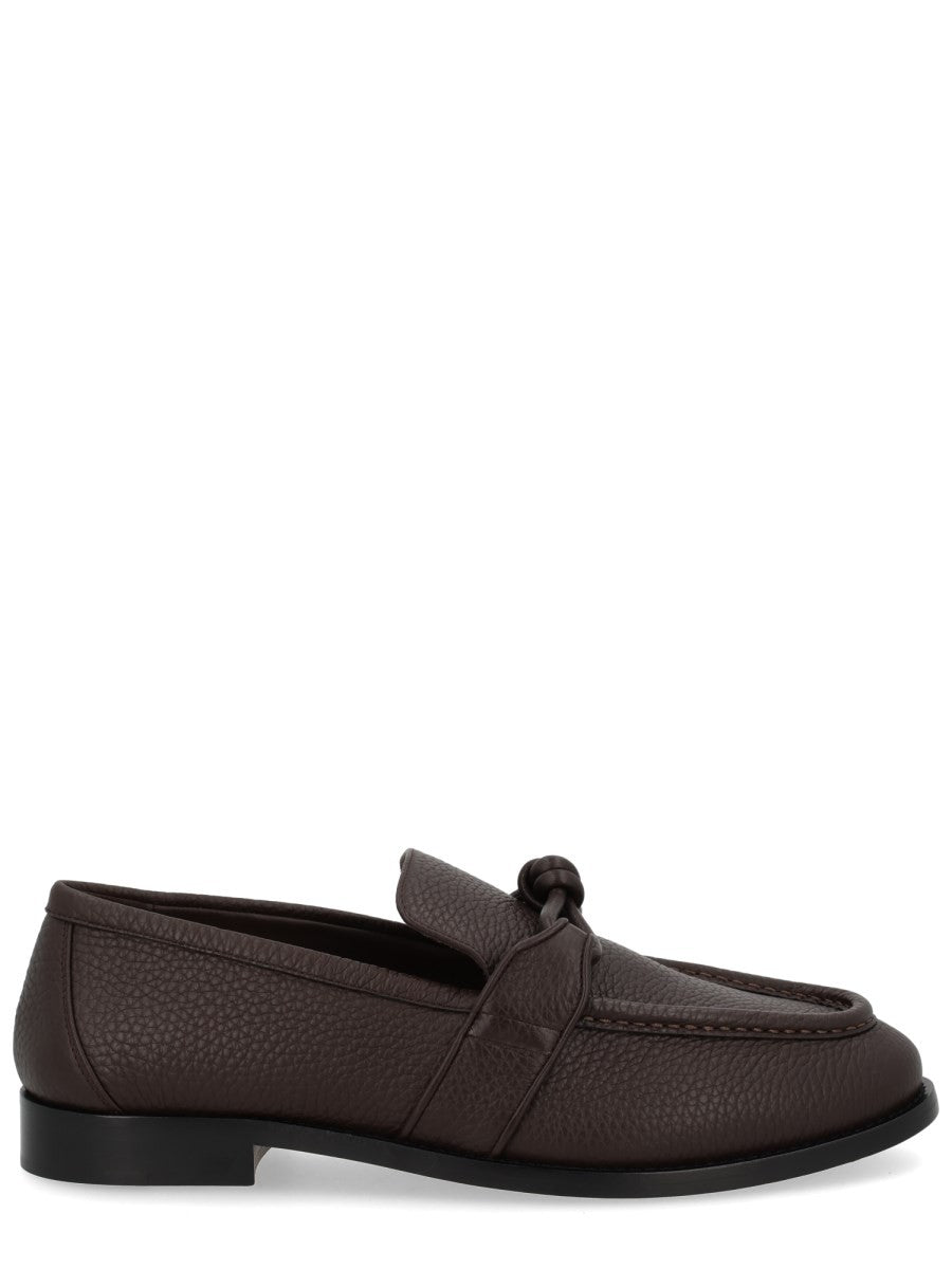 "ASTAIRE" LOAFER WITH "KNOT" DETAILING