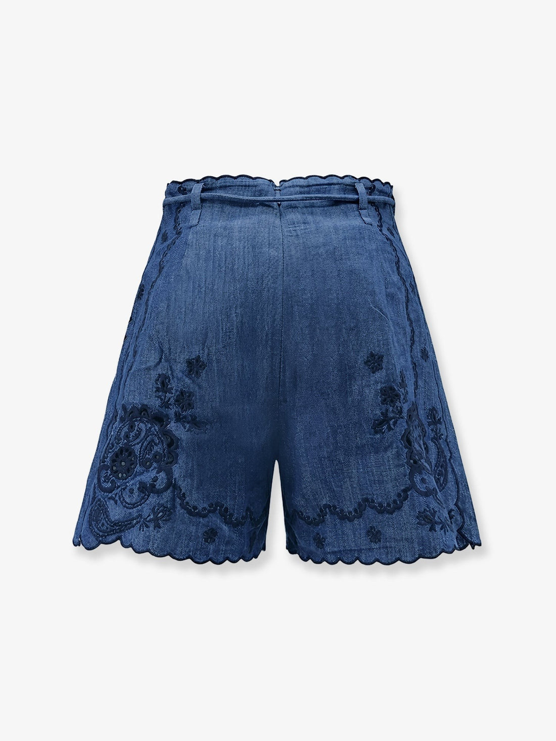 ZIMMERMANN - Aster embroidered denim shorts aster-embroidered-denim-shorts_dc6de73b-27b5-4fb7-905d-a92f40f4f759