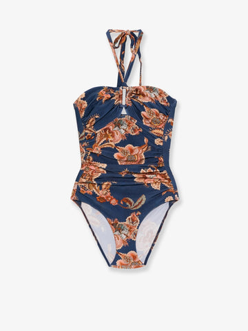 ZIMMERMANN ZIMMERMANN - Aster nylon one piece swimsuit with paisley print