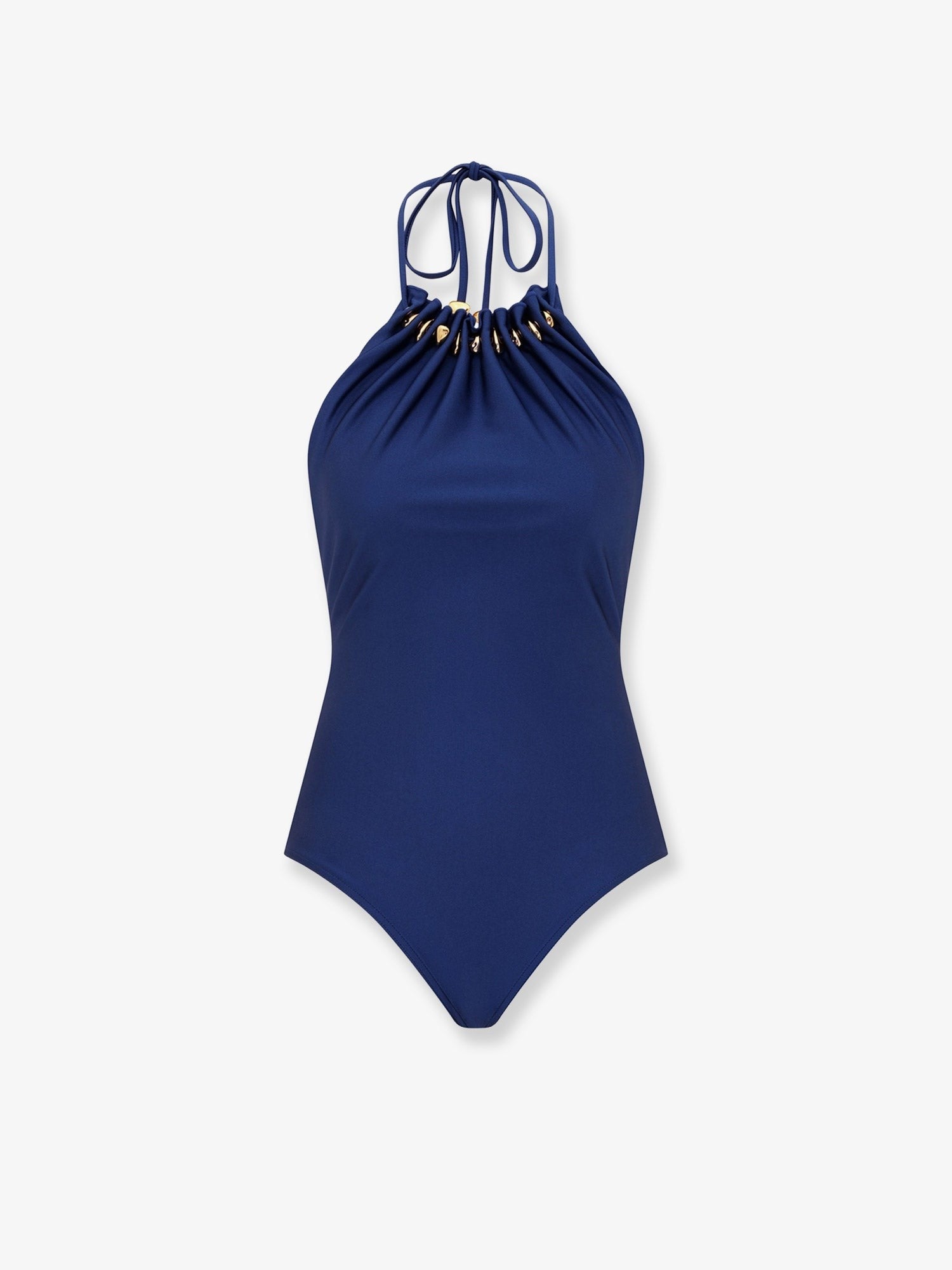 ZIMMERMANN ZIMMERMANN - Aster one-piece swimsuit in shiny nylon with bead detail