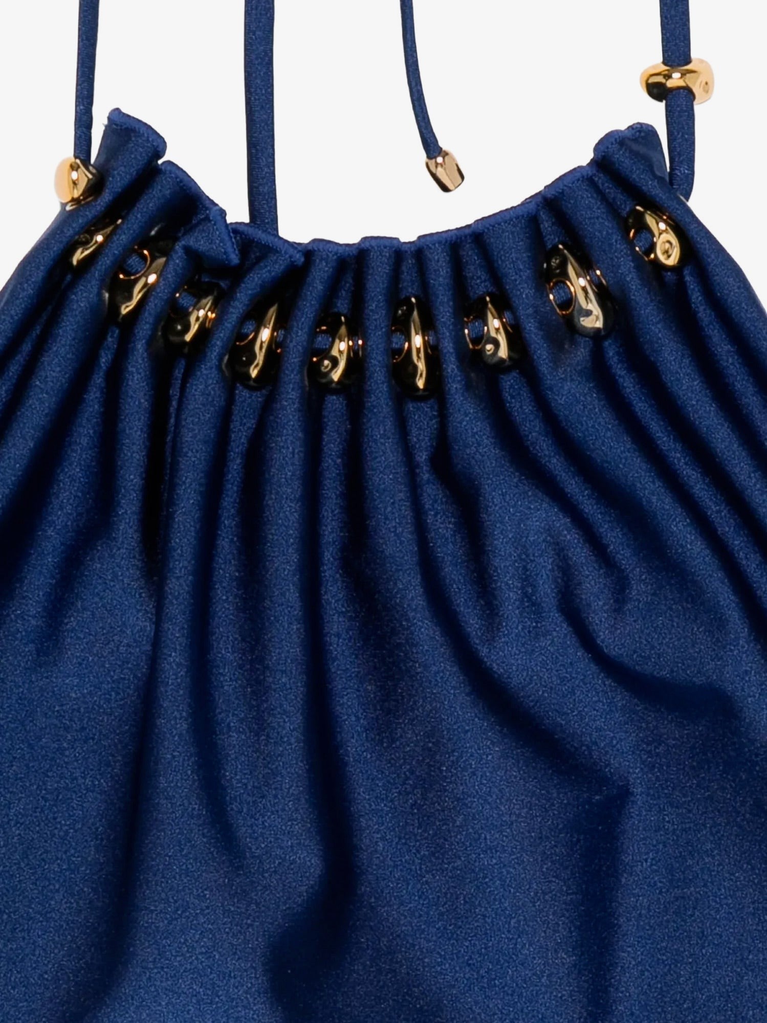 ZIMMERMANN ZIMMERMANN - Aster one-piece swimsuit in shiny nylon with bead detail