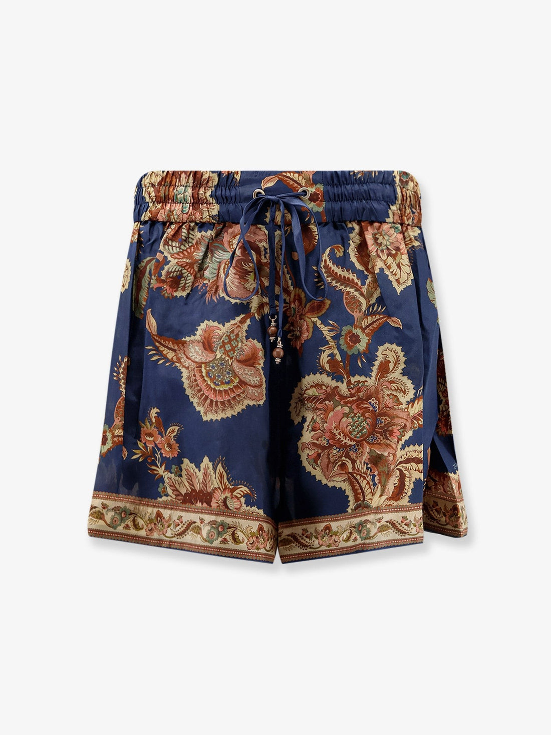 ZIMMERMANN - Aster Relaxed Silk Bermuda Shorts aster-relaxed-silk-bermuda-shorts