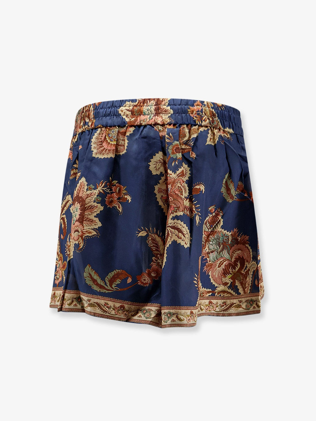 ZIMMERMANN - Aster Relaxed Silk Bermuda Shorts aster-relaxed-silk-bermuda-shorts