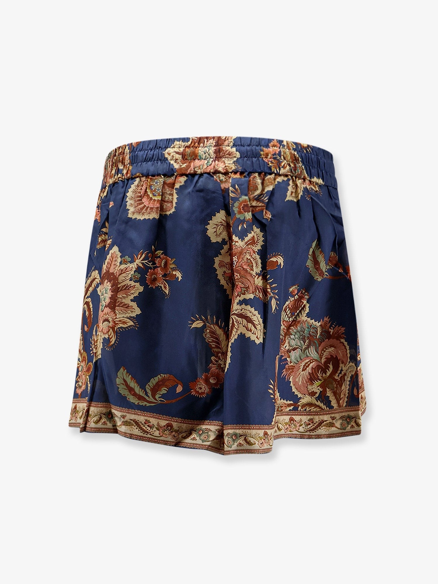 ZIMMERMANN ZIMMERMANN - Aster Relaxed Silk Bermuda Shorts