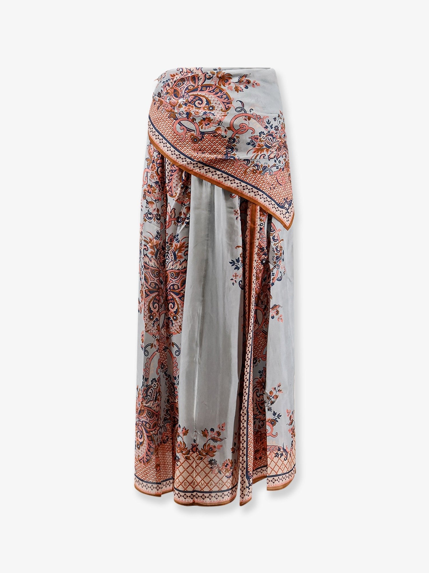 ZIMMERMANN ZIMMERMANN - Aster silk midi skirt with paisley print