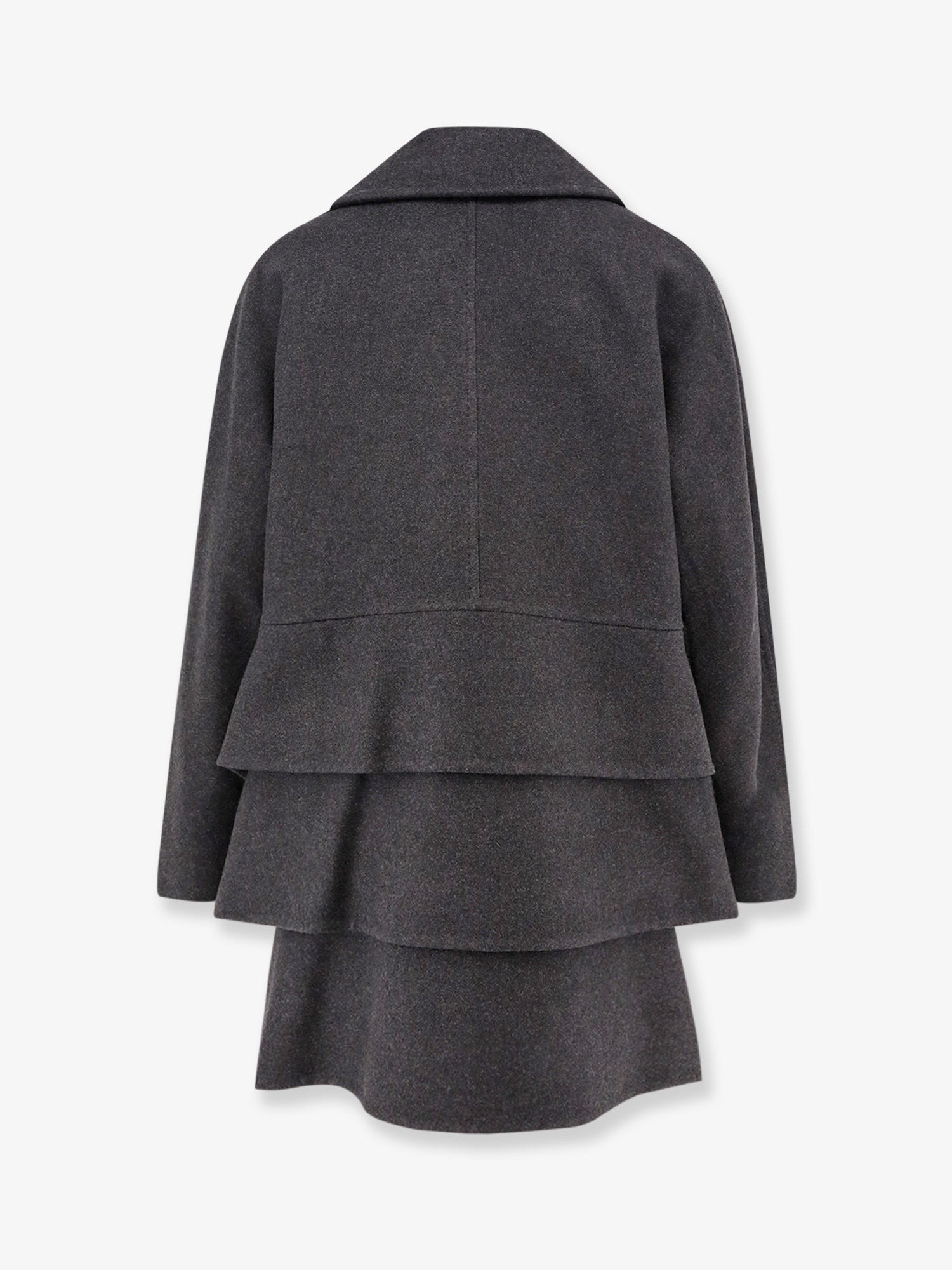 Asturie1234 oversize virgin wool and cashmere coat