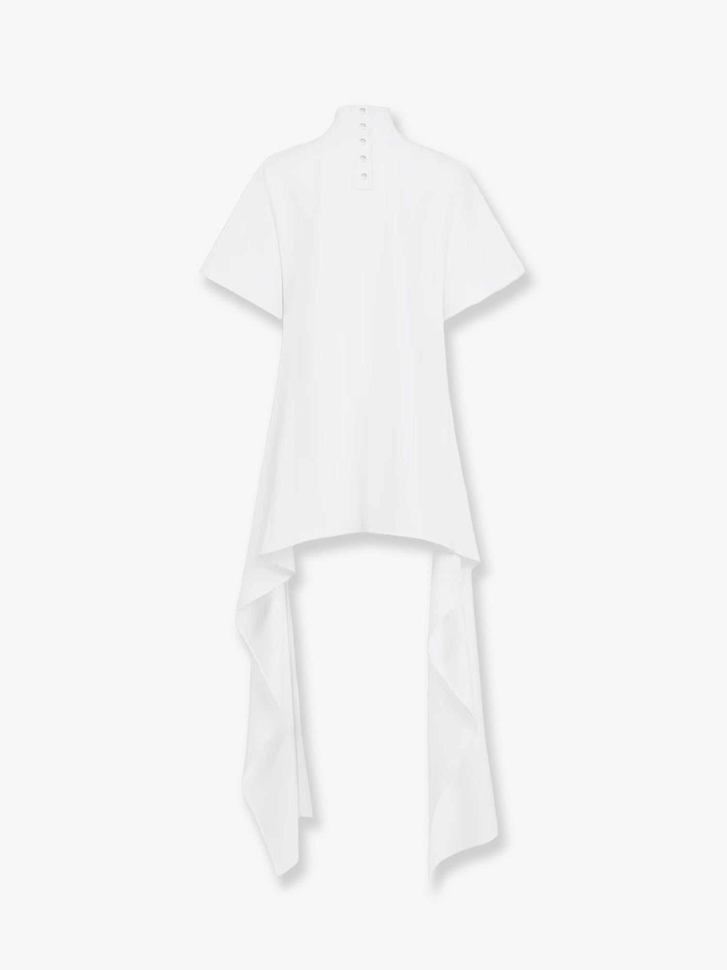 ALAIA - Asym cotton blend t-shirt
