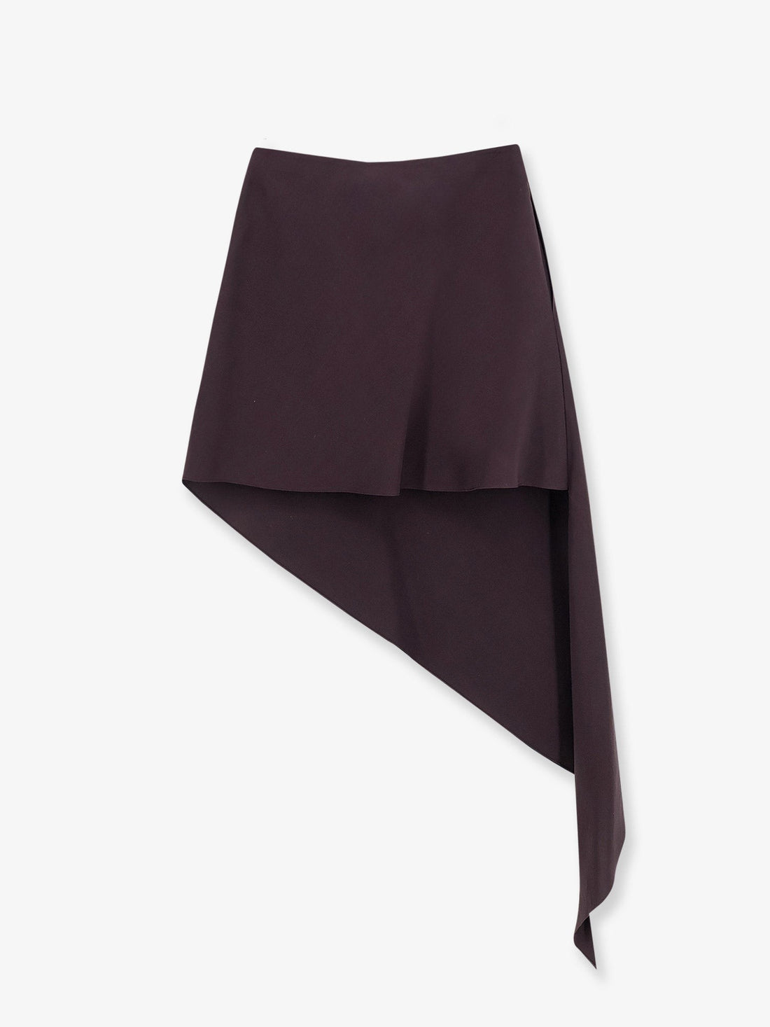 ALAIA - Asymmetric paper and viscose skirt