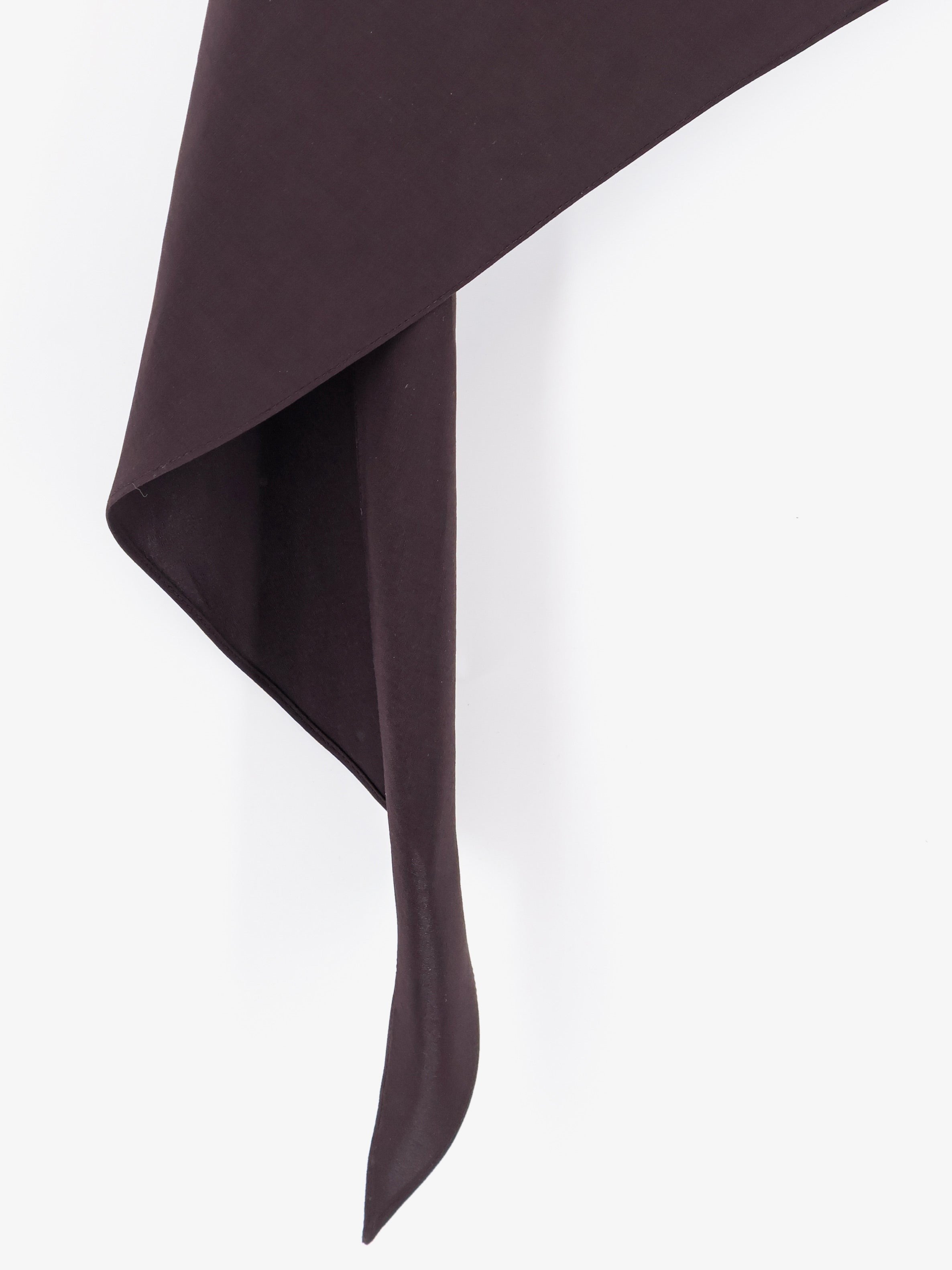 ALAIA - Asymmetric paper and viscose skirt