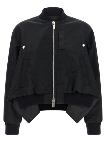 SACAI - Asymmetrical blouson bottom