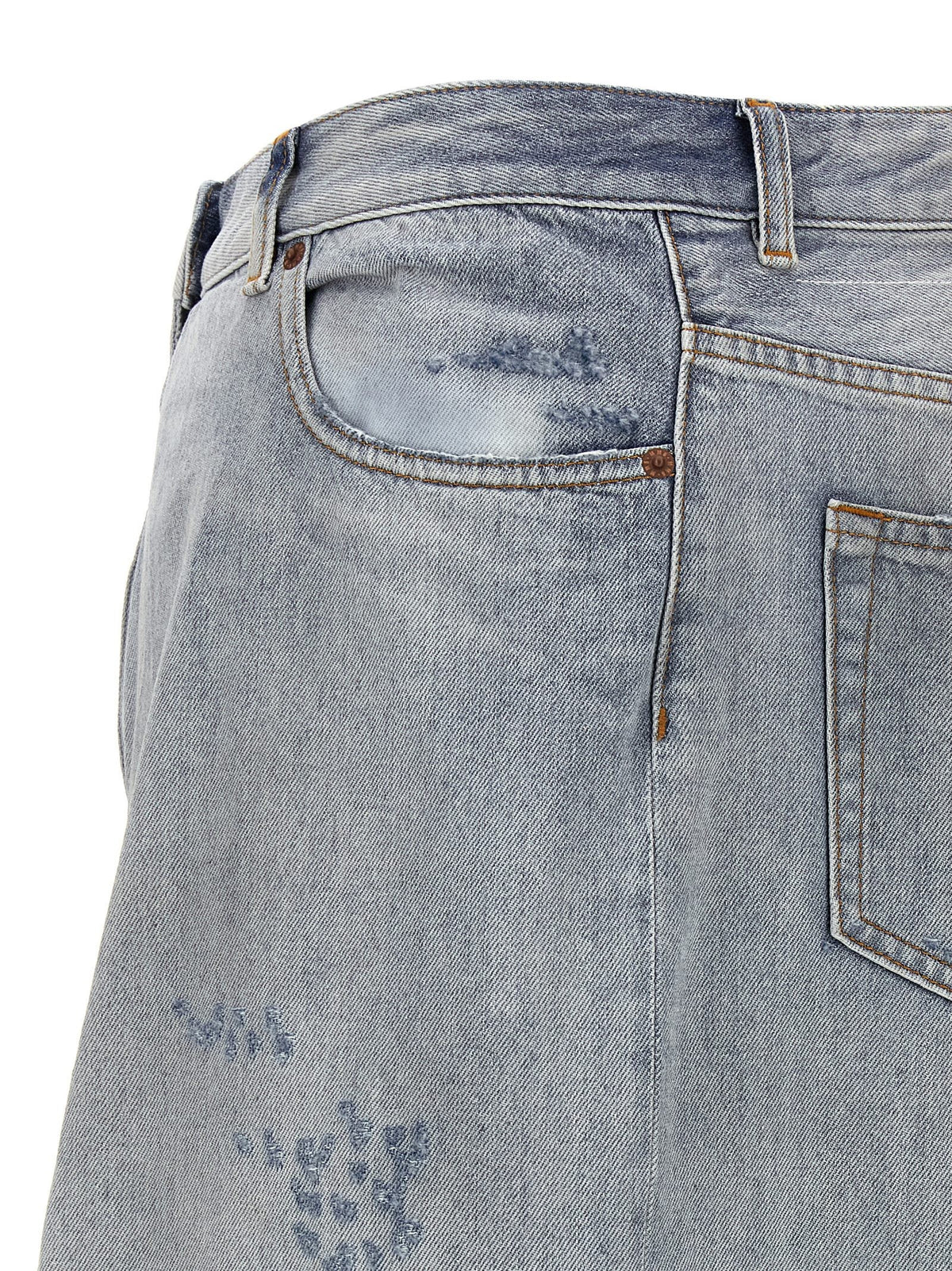 MM6 MAISON MARGIELA - Asymmetrical construction skirt