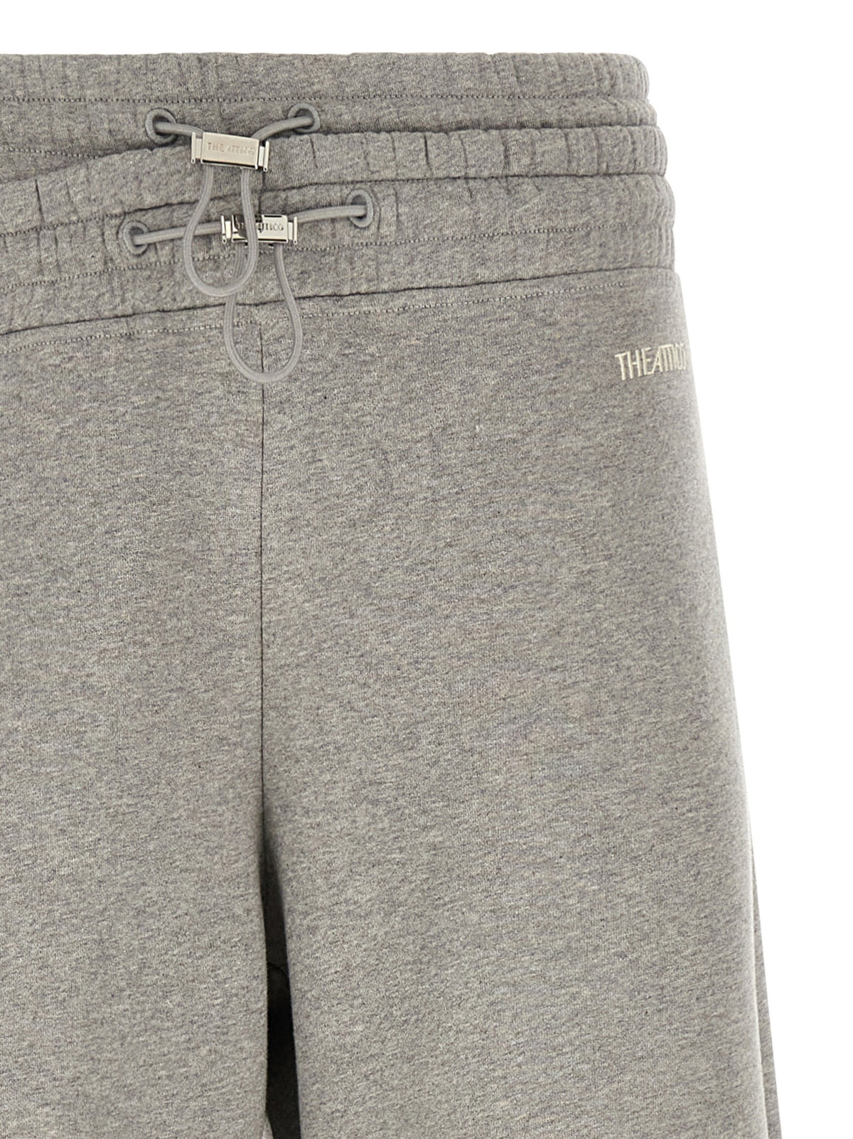 The Attico - Asymmetrical double waist trousers