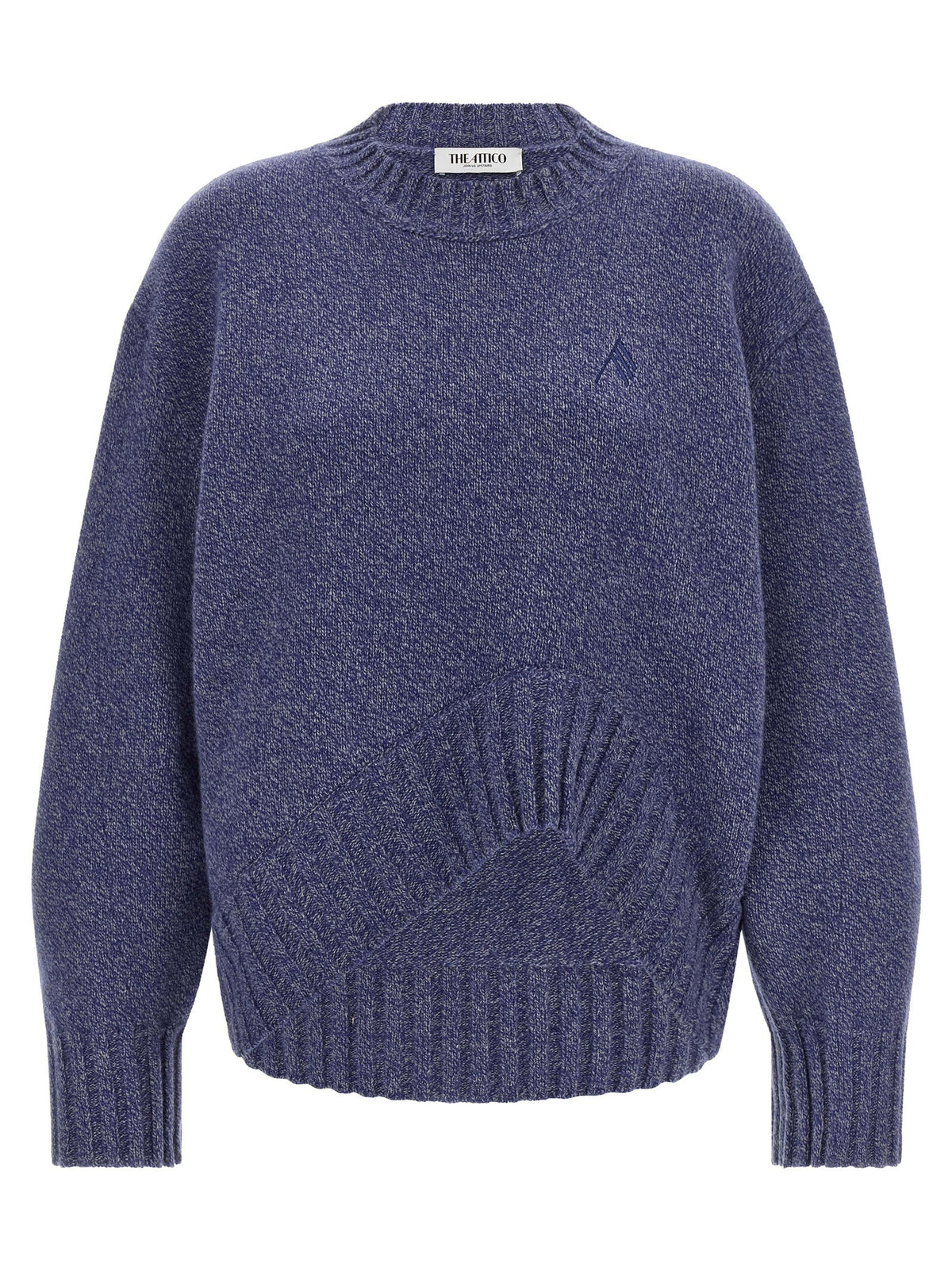 The Attico - Asymmetrical hem sweater