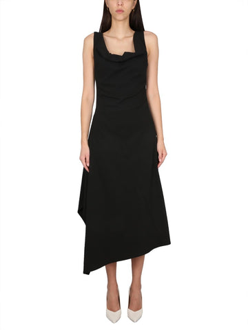 Bottega Veneta - ASYMMETRICAL MIDI DRESS asymmetrical-midi-dress_94e968d5-3cd2-4ee0-8d4b-a4e6c324e4c9