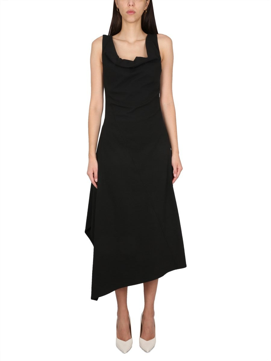 Bottega Veneta - ASYMMETRICAL MIDI DRESS asymmetrical-midi-dress_94e968d5-3cd2-4ee0-8d4b-a4e6c324e4c9