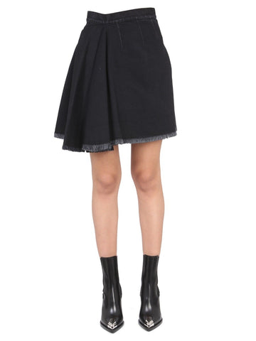 Alexander Mcqueen Alexander Mcqueen - ASYMMETRICAL MINI SKIRT