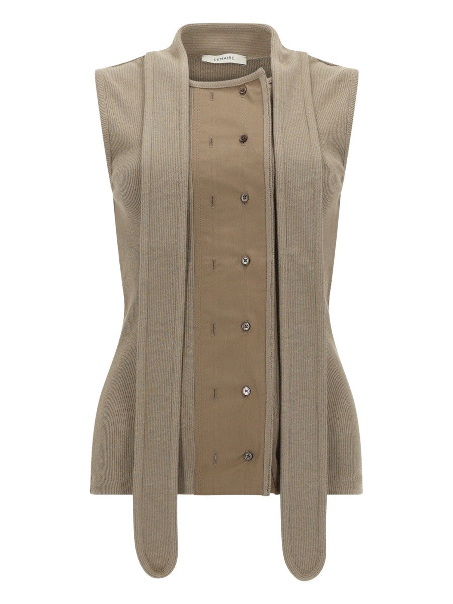 ASYMMETRICAL RIBBED TOP WITH SCARF asymmetrical-ribbed-top-with-scarf_7e1f45ac-8e03-4582-bd9d-2053256e4cb2