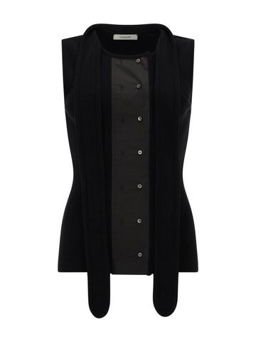 ASYMMETRICAL RIBBED TOP WITH SCARF asymmetrical-ribbed-top-with-scarf_99ab3d36-493c-47a5-9a3d-7cc2ebb4f67b
