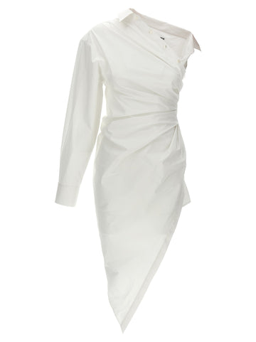 Alexander Wang - Asymmetrical shirt dress White 2