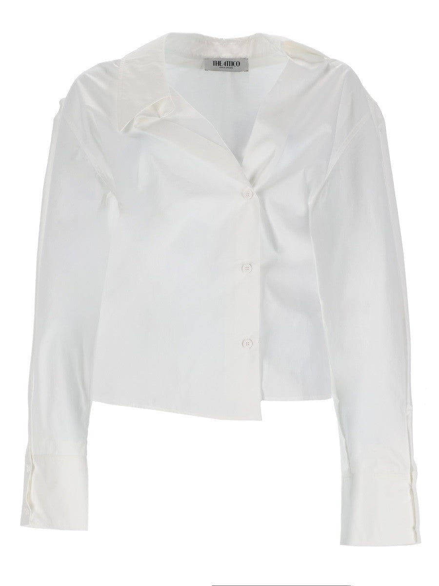 The Attico - ASYMMETRICAL SHIRT asymmetrical-shirt