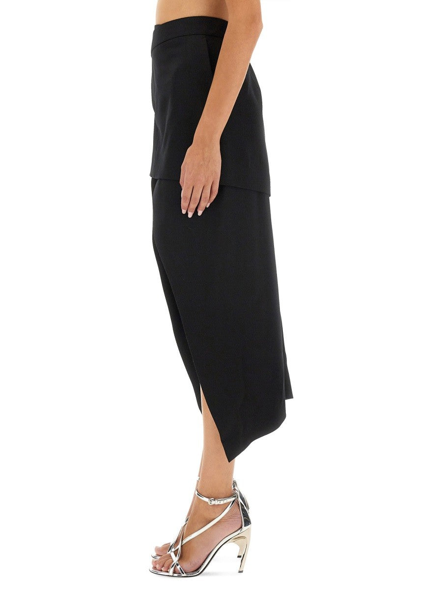ASYMMETRICAL SKIRT