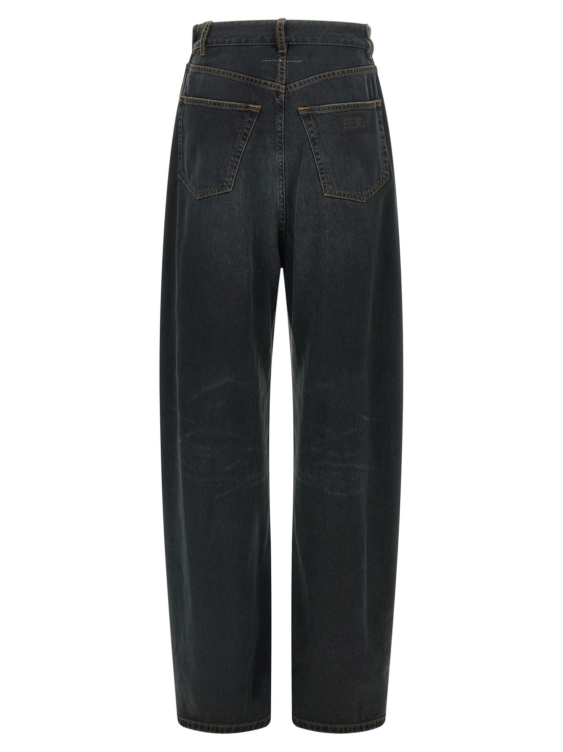 MM6 MAISON MARGIELA - Asymmetrical structure jeans Blue