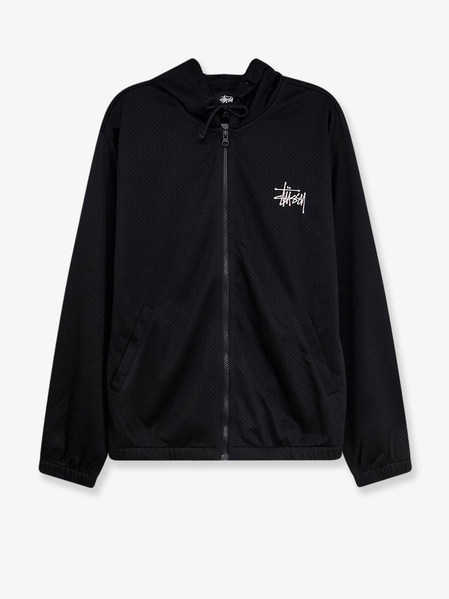 STUSSY STUSSY - Athletic Mesh sweatshirt with hood