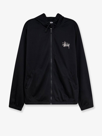 STUSSY STUSSY - Athletic Mesh sweatshirt with hood