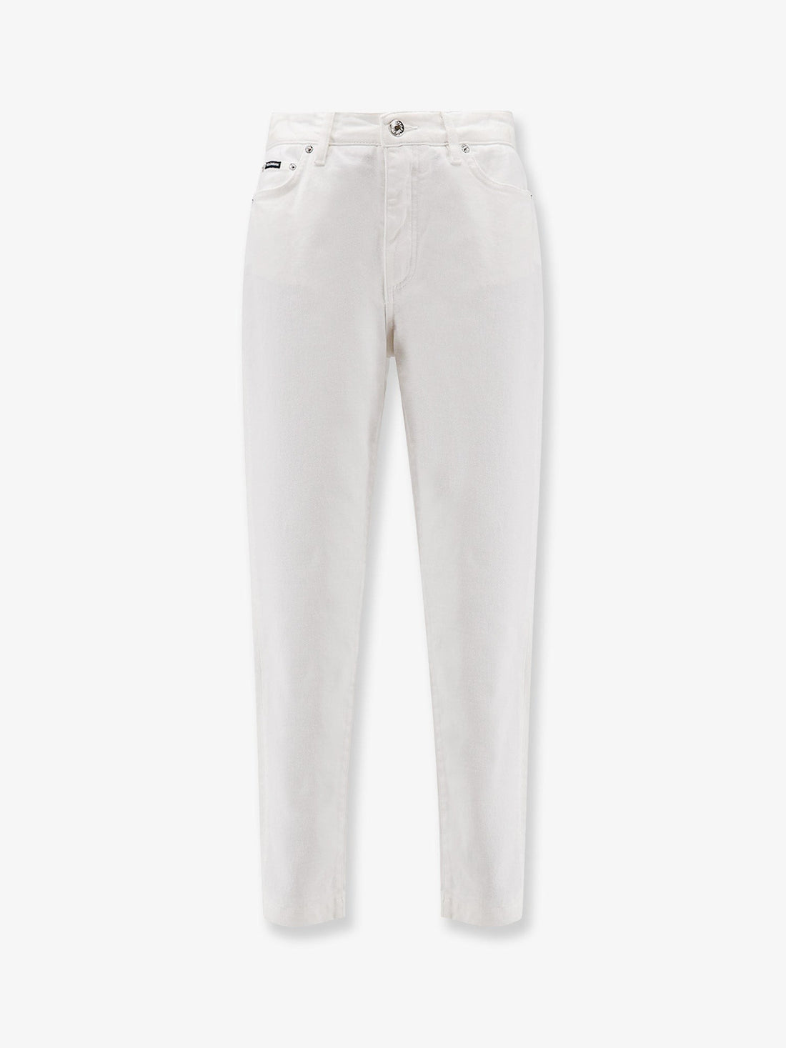 Dolce & Gabbana Audrey white denim trousers