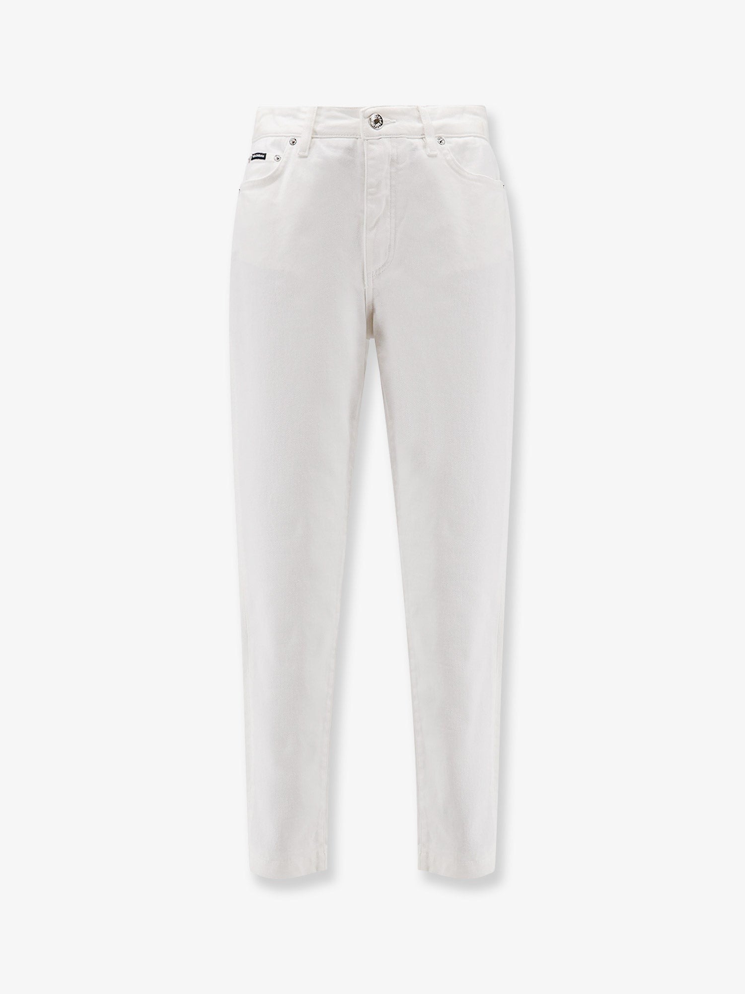 Dolce & Gabbana Audrey white denim trousers