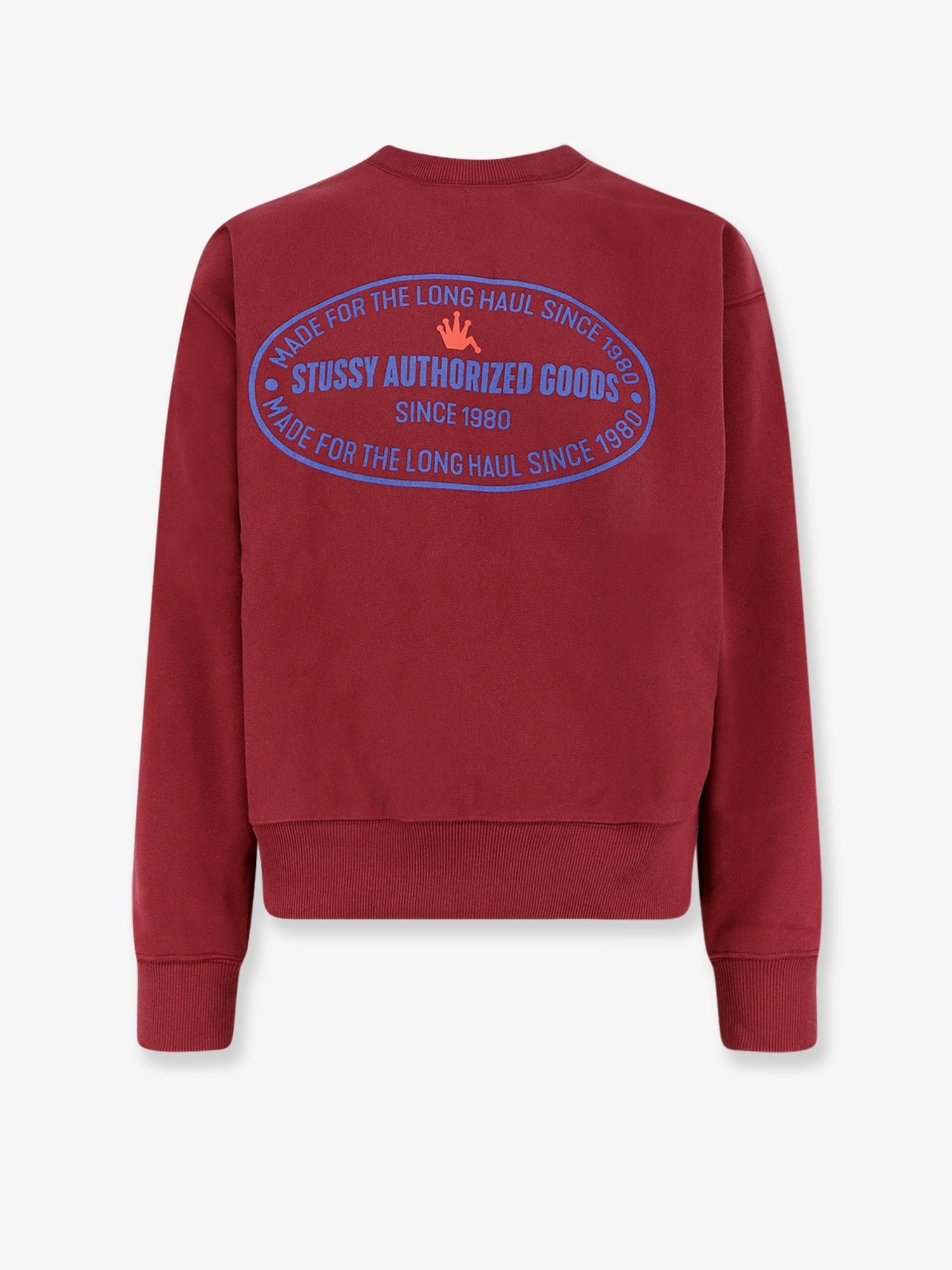 STUSSY STUSSY - Authorized Crew cotton blend sweatshirt