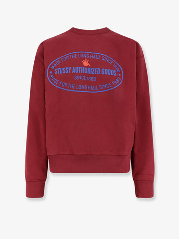 STUSSY STUSSY - Authorized Crew cotton blend sweatshirt