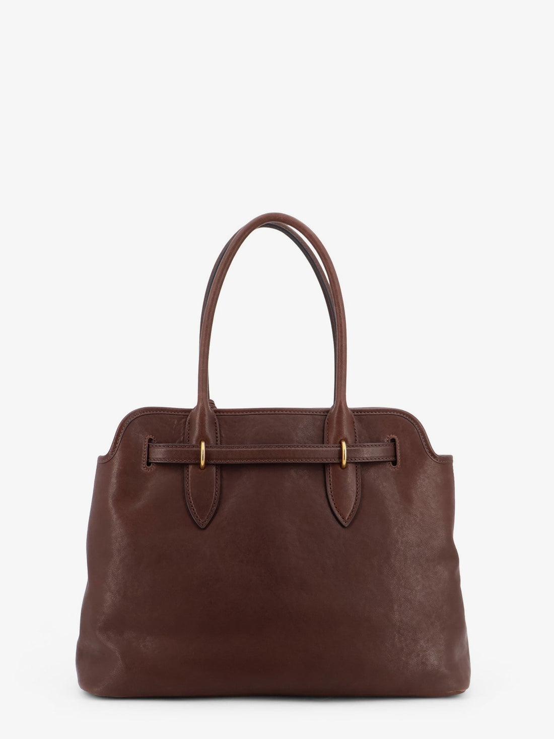 Miu Miu - Aventure leather handbag with front lettering logo aventure-leather-handbag-with-front-lettering-logo