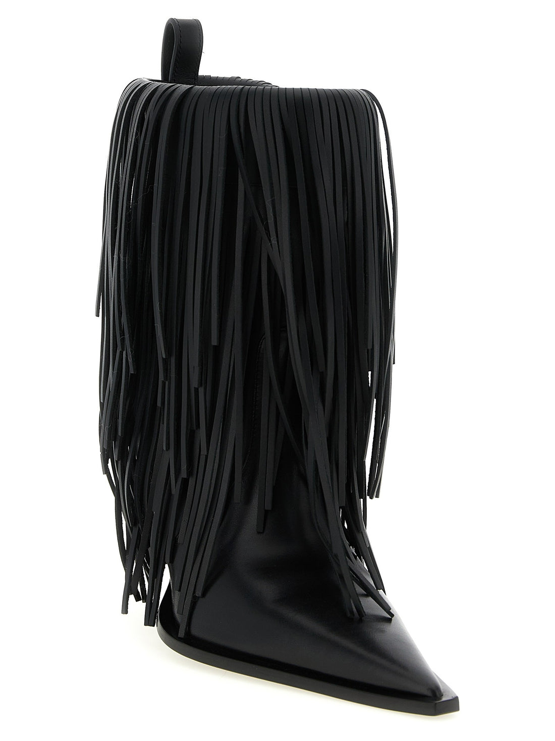 Balenciaga - 'Avenue Fringe' ankle boots