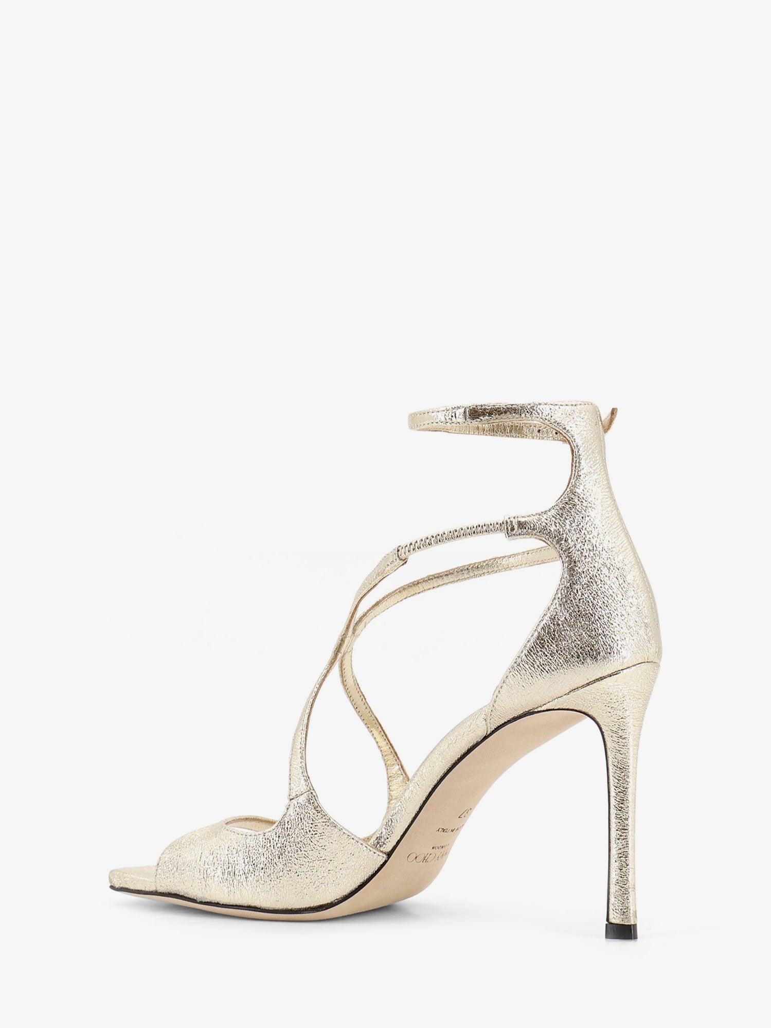 Jimmy Choo Jimmy Choo - Azia glittered leather sandals