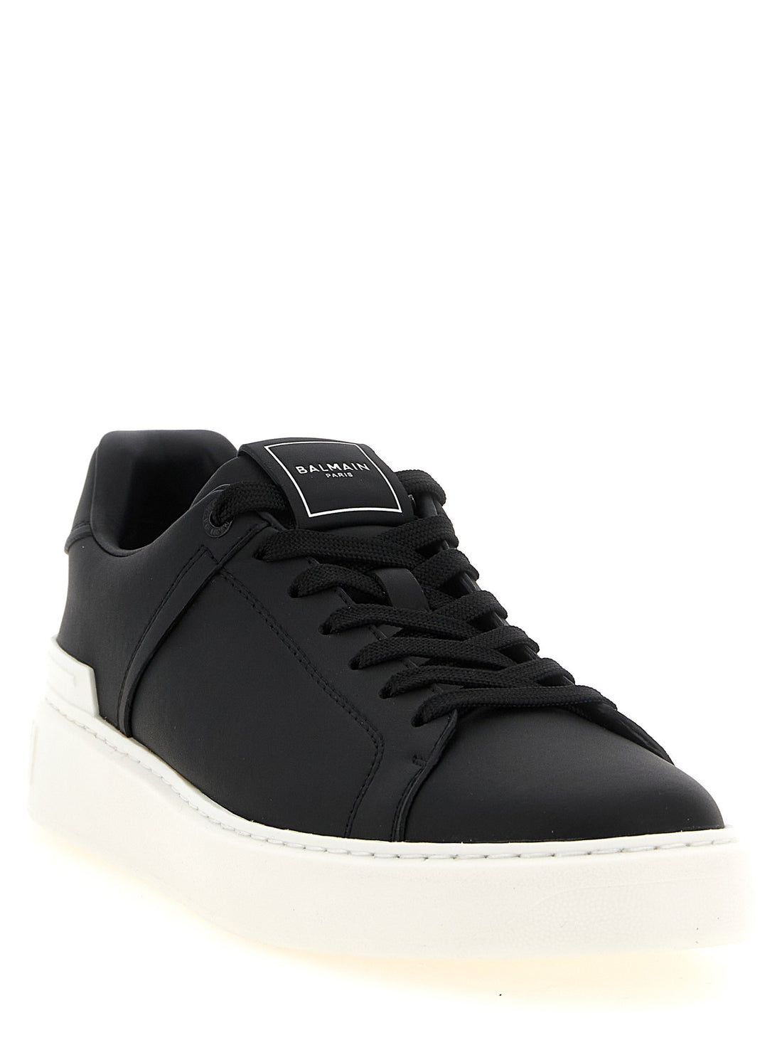 Balmain - 'B-Court' sneakers White Black