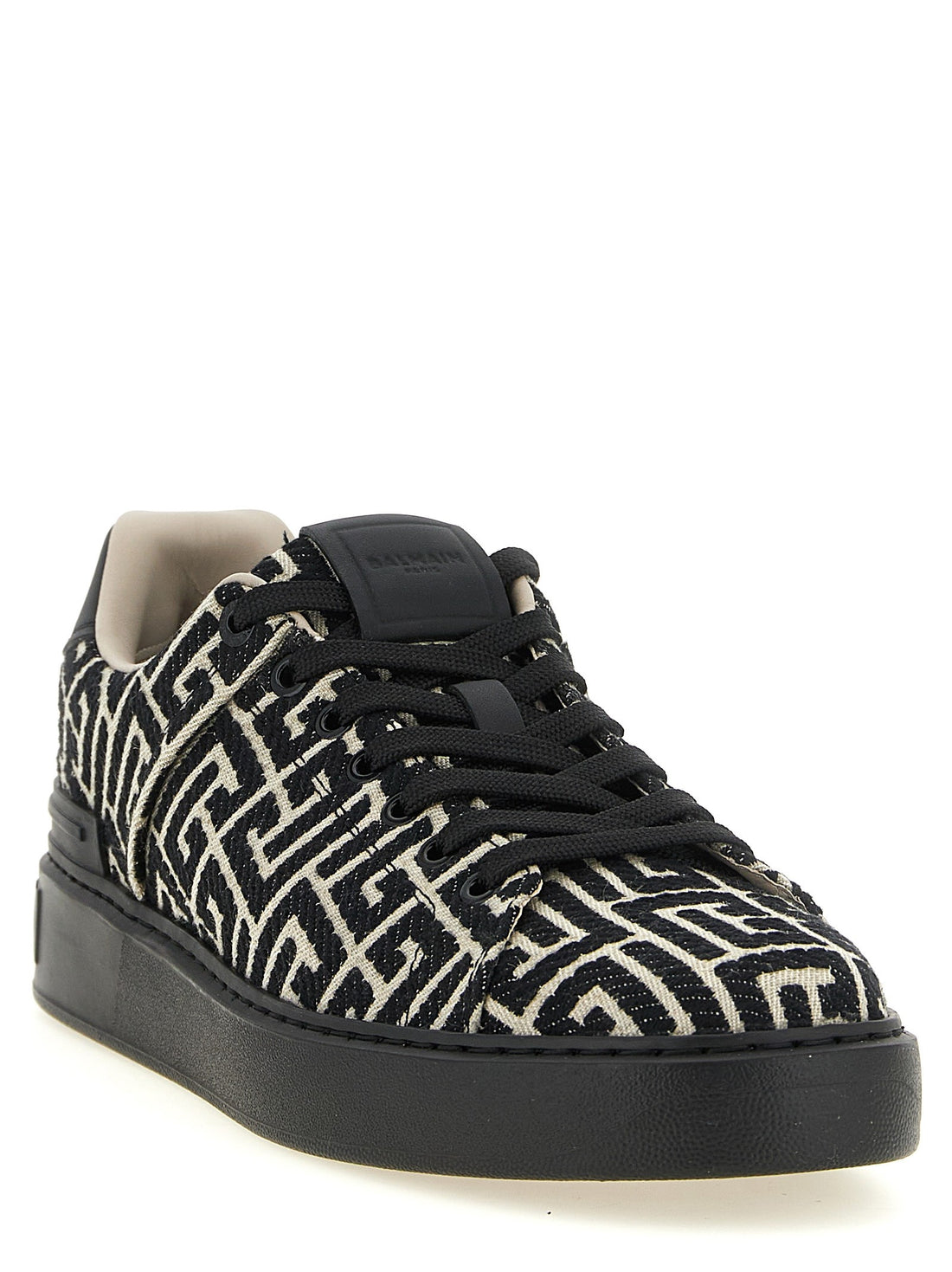 Balmain - 'B-Court' sneakers White Black