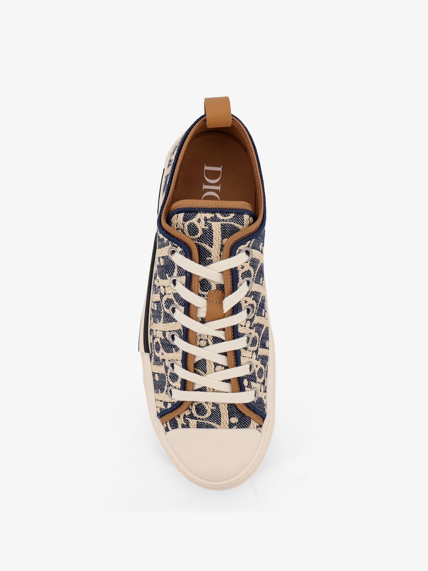 B23 League Dior Oblique jacquard fabric low-top sneakers
