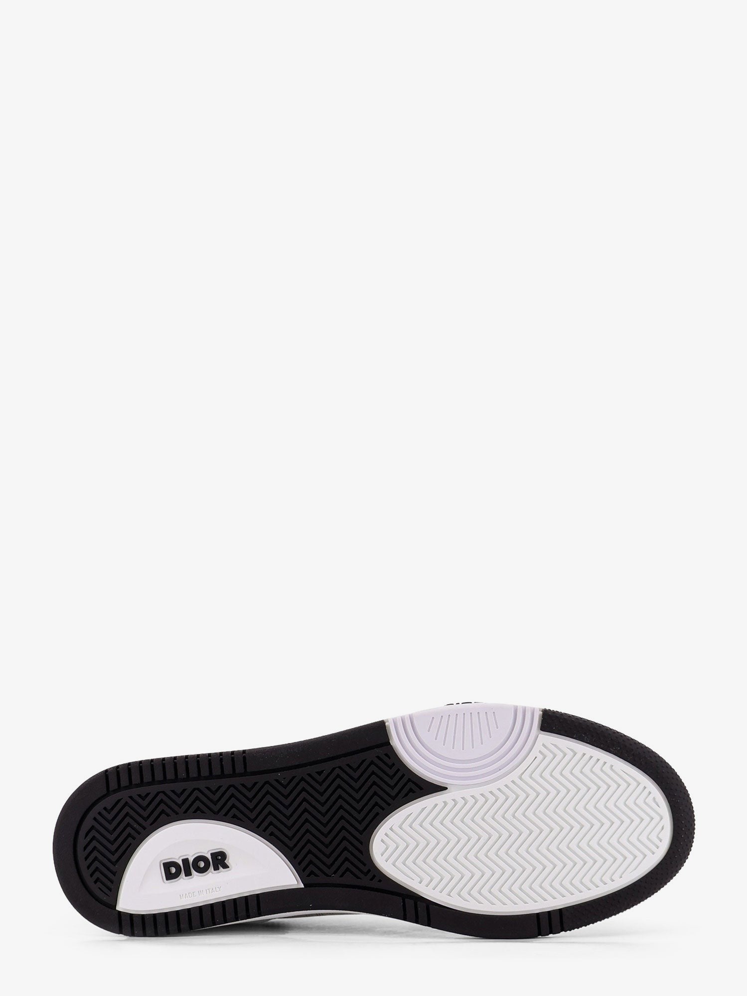 B27 leather sneakers with Dior Oblique logo print on the side