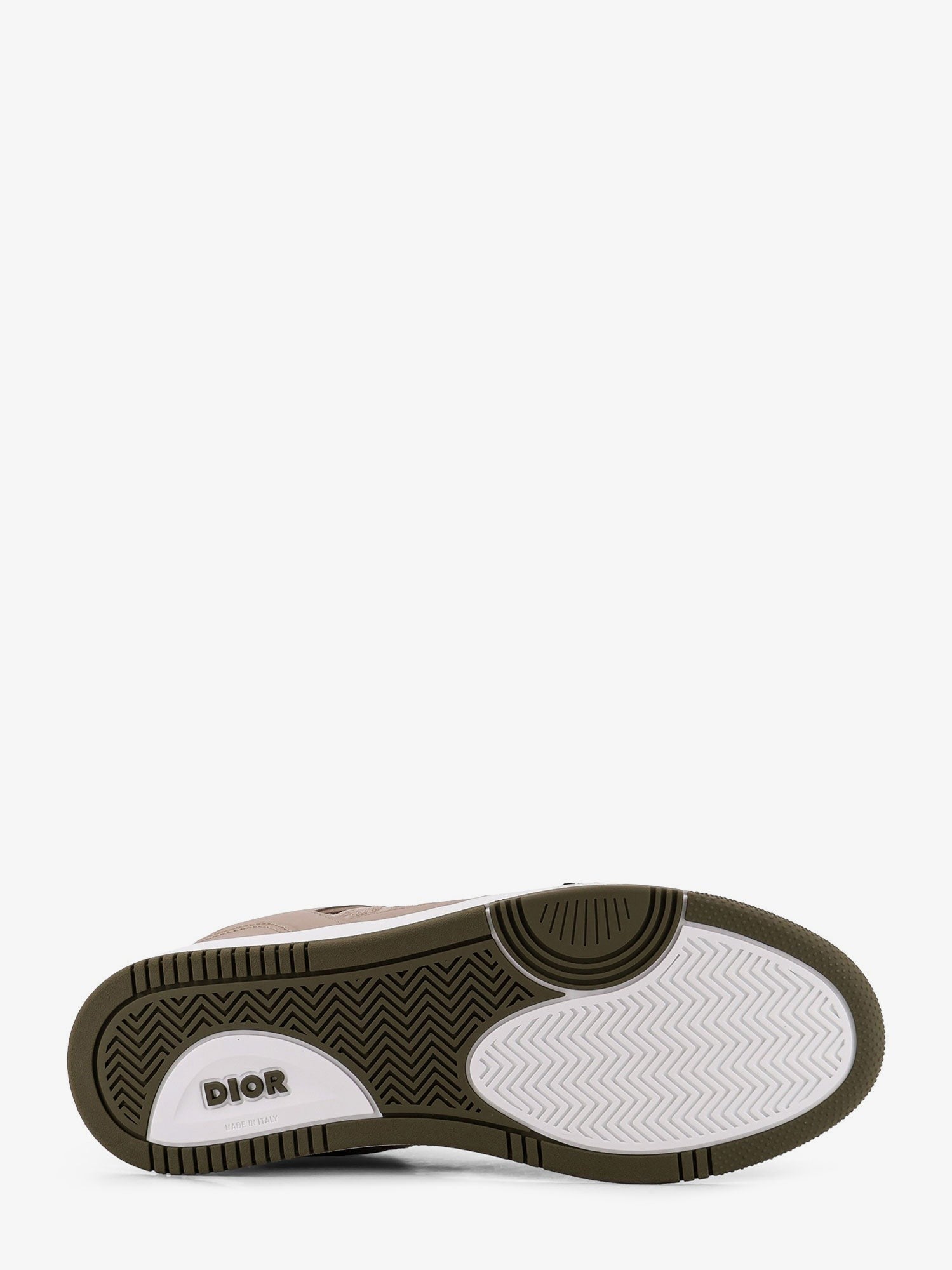 B27 leather sneakers with suede inserts