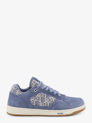 Dior B27 Uptown Dior Oblique jacquard fabric and suede sneakers