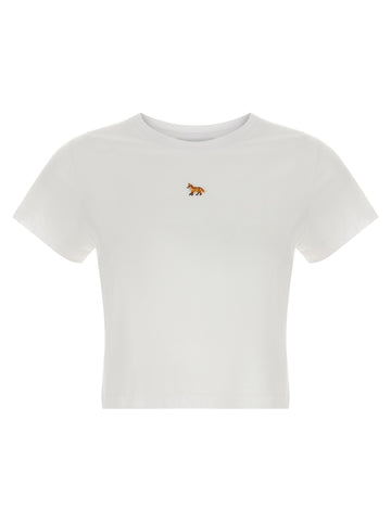 Maison Kitsune - 'Baby Fox' cropped T-shirt