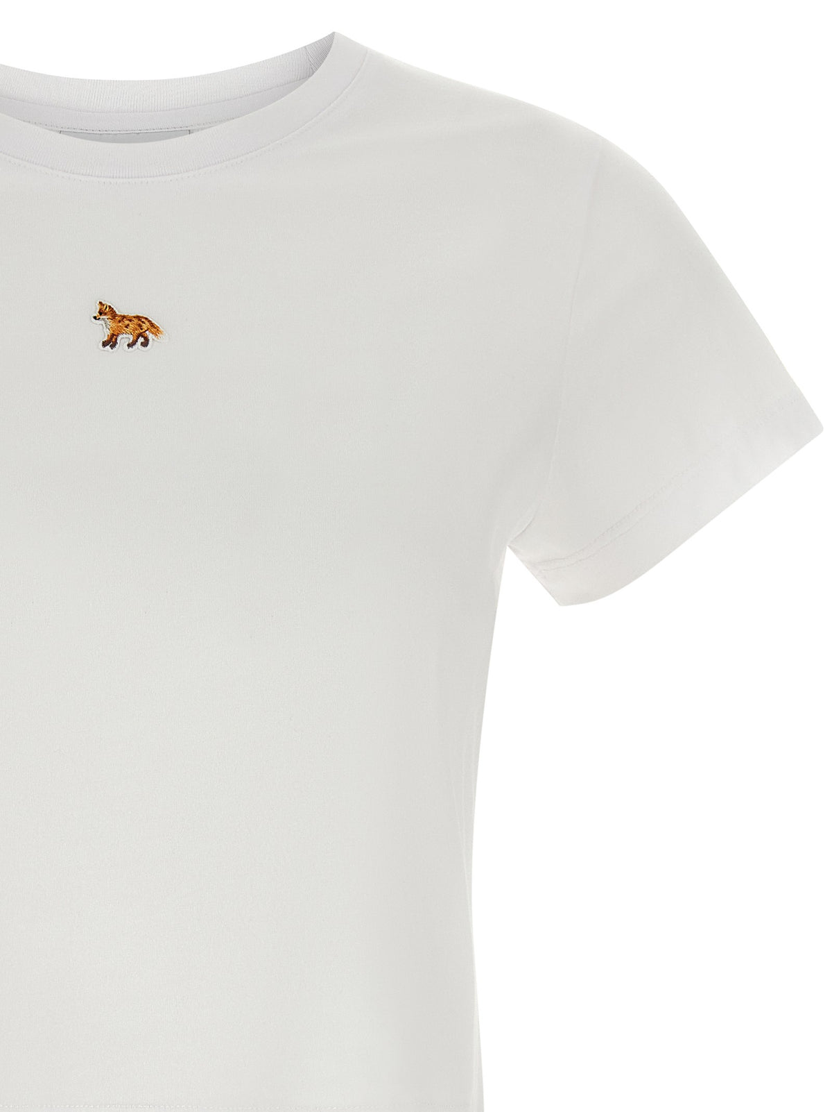 Maison Kitsune - 'Baby Fox' cropped T-shirt