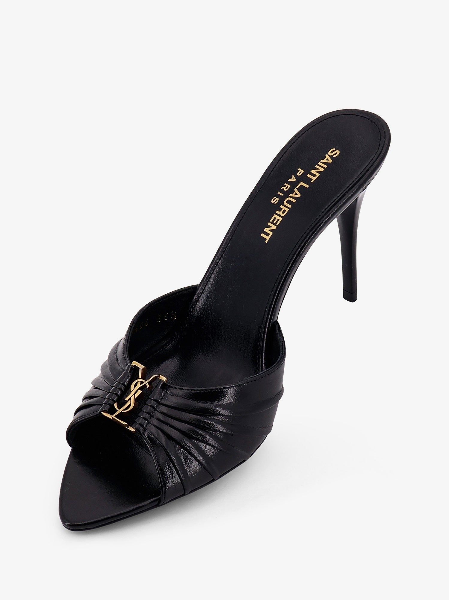 Saint Laurent Saint Laurent - Babylone 90 leather sandals