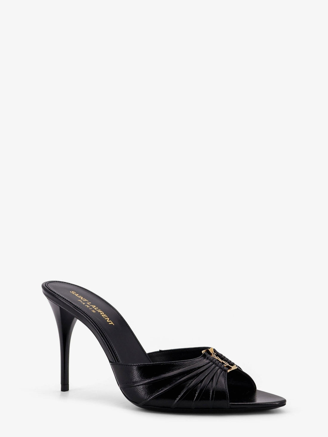 Saint Laurent - Babylone 90 leather sandals babylone-90-leather-sandals