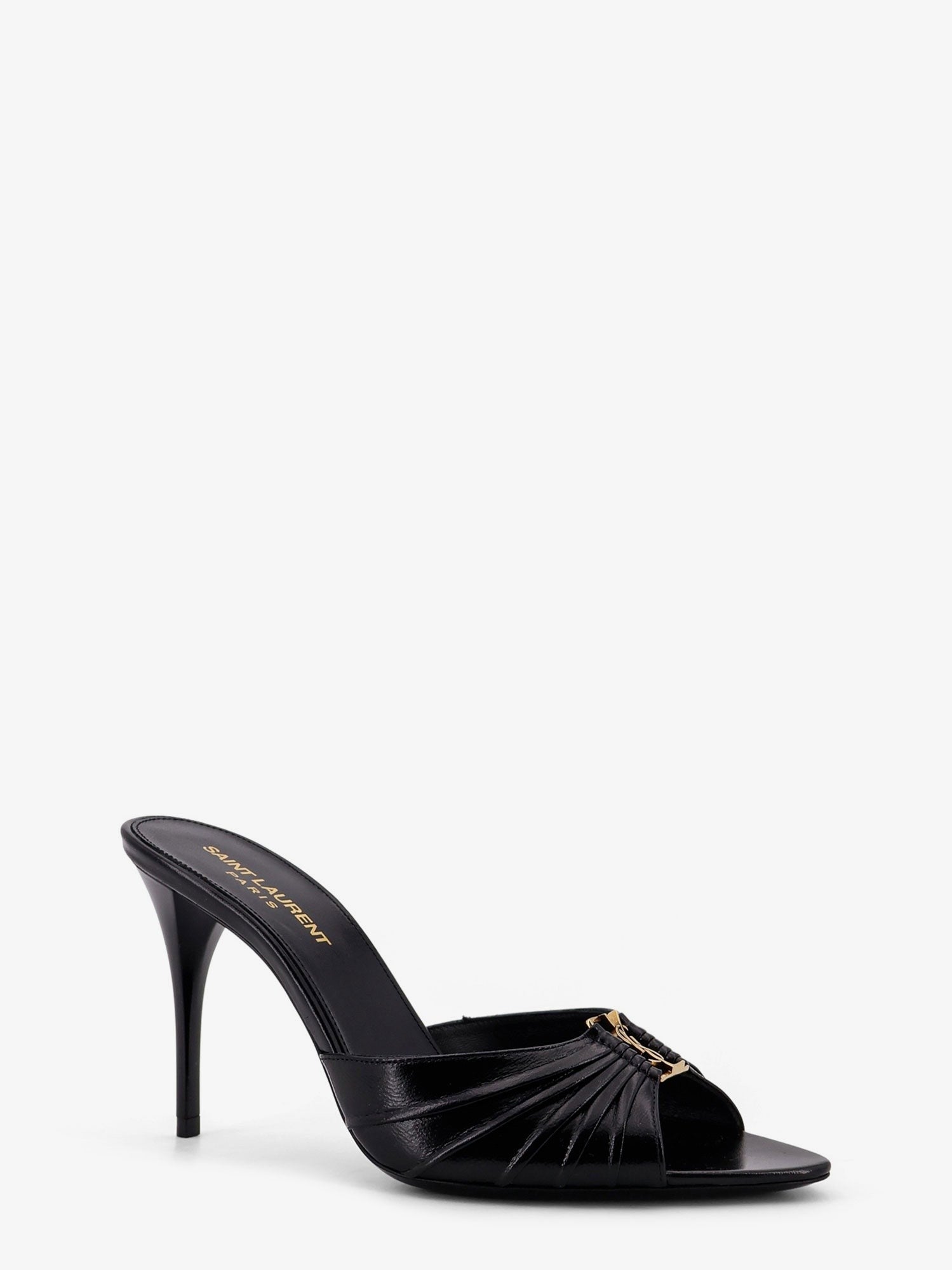 Saint Laurent Saint Laurent - Babylone 90 leather sandals