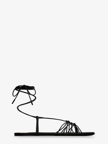 Saint Laurent Babylone leather sandals