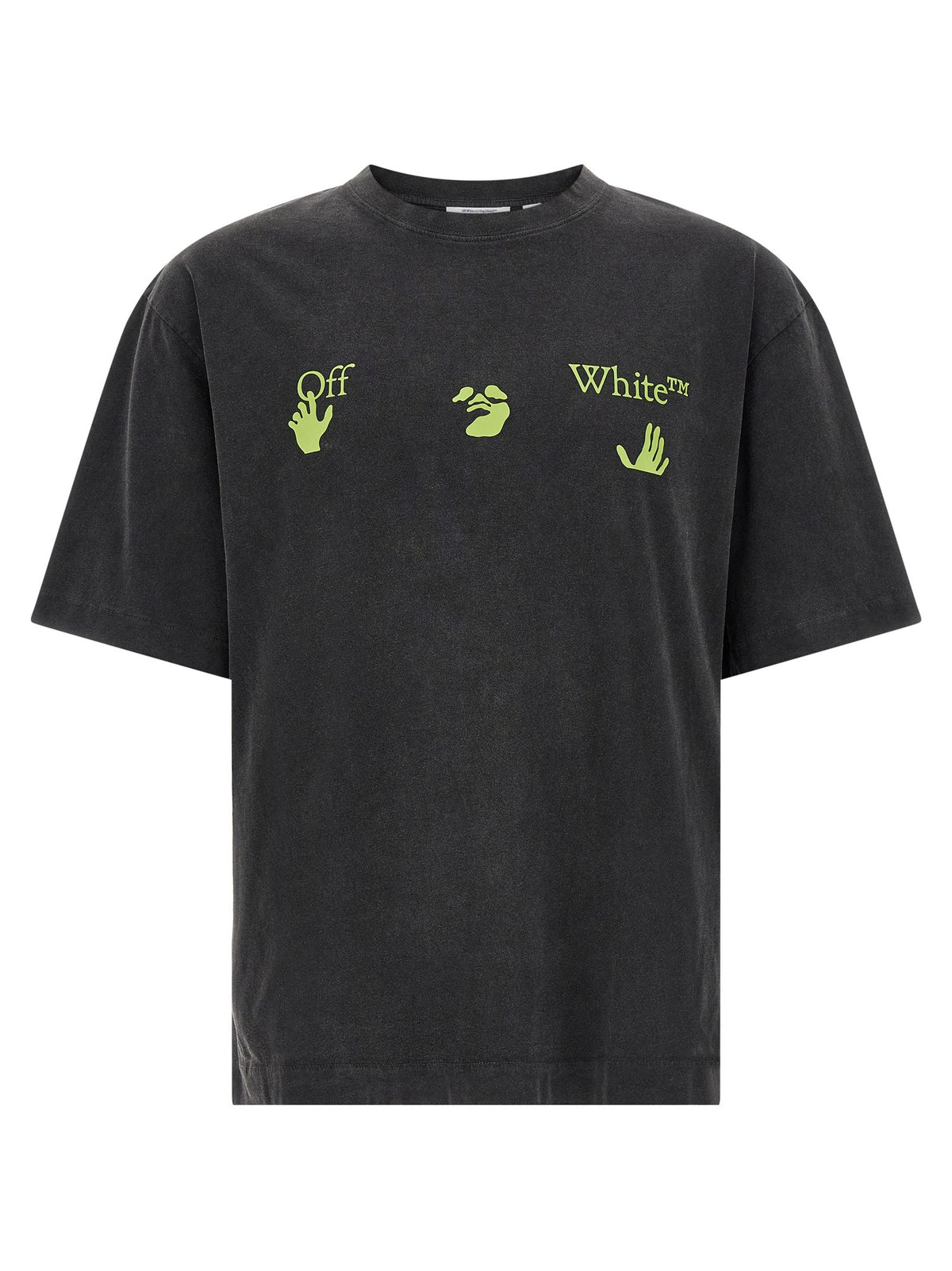 Off White - 'Bacco Arrow Skate' T-shirt Black